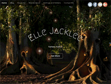 Tablet Screenshot of ellejacklee.com